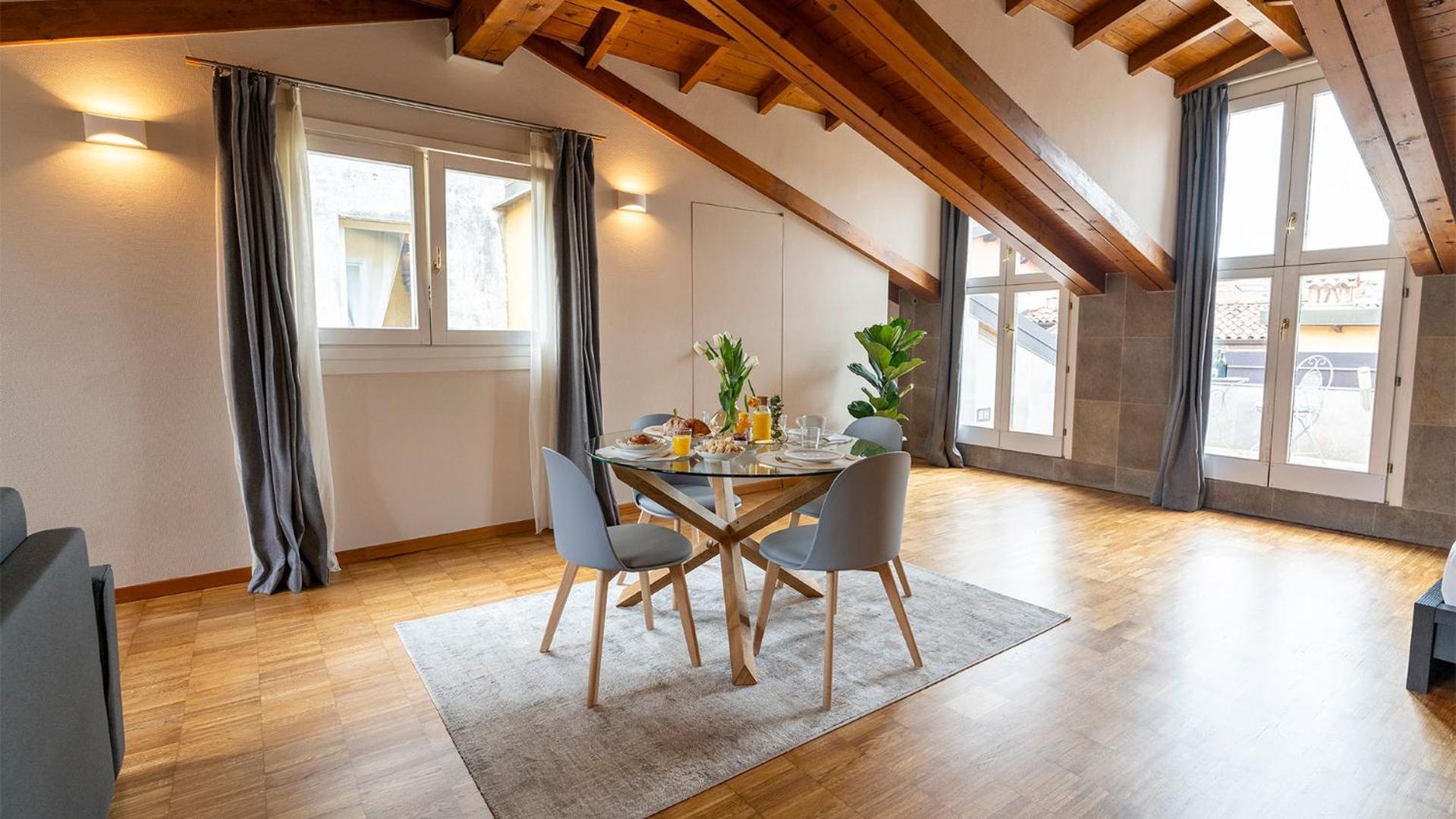 Magic Place Bergamo! Relax Apartment With Terrace In The Heart Of The City Exterior photo